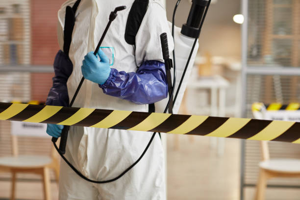 Professional Biohazard Cleanup technician working in Paterson, WA